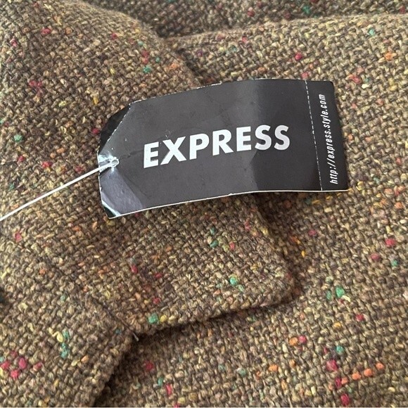 Vintage Express Wool Tweed Coat Size 11/12 Classic Preppy Coat - Picture 6 of 6